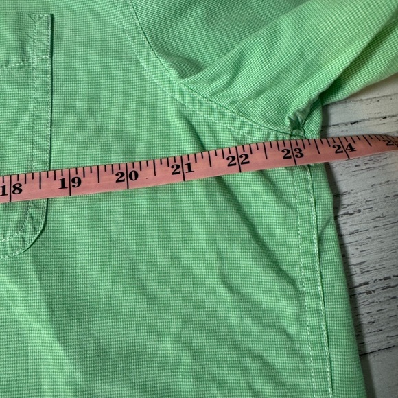 Chaps Light Green Casual Button Down Shirt - Picture 4 of 7